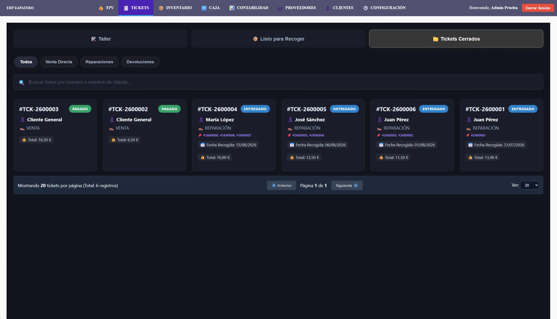 Captura de ERP & TPV Multitenant Empresarial (Arquitectura Backend & Análisis)